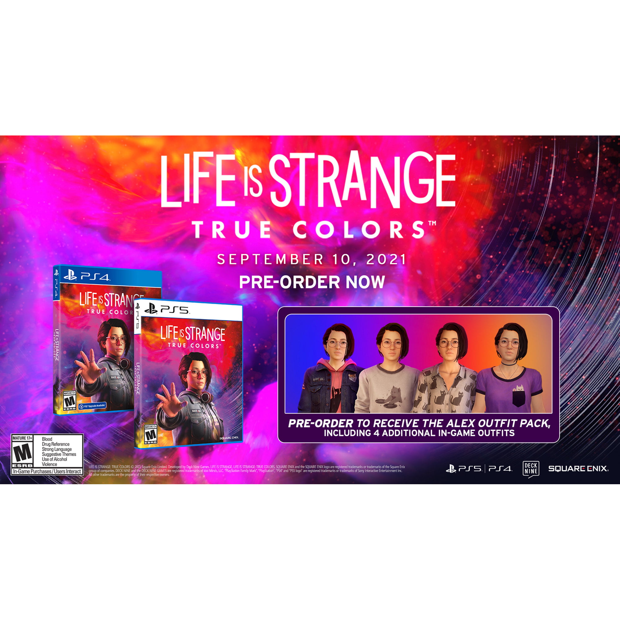  Life is Strange: True Colors (PS5) : Video Games