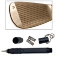 thumbnail image 6 of Golf Tool with 3 Heads Cleaner Portable Equipment for Wedges Irons Outdoor Sports Beginners Women Men Black, 6 of 8