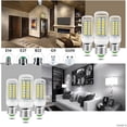 thumbnail image 3 of Bombillas LED de maíz para el hogar, lámpara de mesa de ampolla para dormitorio, Ultra brillante, E14, E27, B22, G9, GU10, 110V, 220V, 3W-15W, 5730 SMD, 10 Uds., 3 of 4