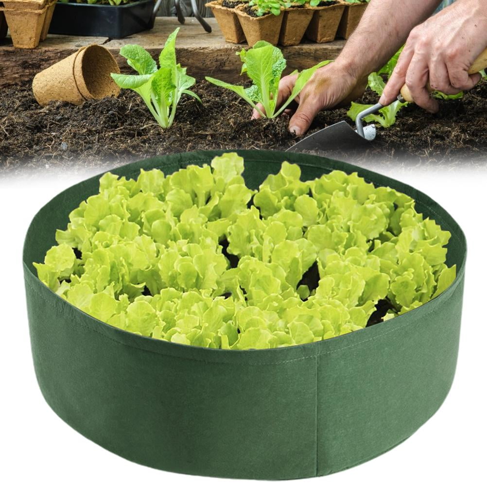 Seroniy Felt Plant Grow Bag Felt Plant Pots Reusable Durable Vegetable