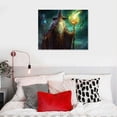 thumbnail image 4 of GOSMITH Fantasy Wizard 13 Canvas Art - Home Decor Wall Art Print Poster Painting Large 20x16in, 4 of 4