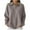 #0325-Gray, variant on Women's Velvet Clothing V-Neck Solid Color Long Sleeve Shirts Retro Casual Loose Fit Pullover Fall Trendy Cozy Soft Warm Sweatshirt Gift