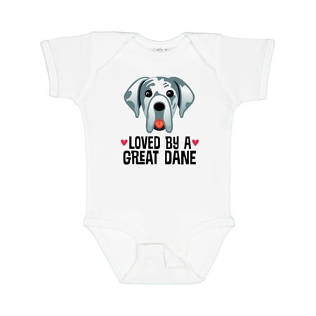 

Inktastic Great Dane Dog Lover Gift Baby Boy or Baby Girl Bodysuit