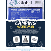 Emergency Mylar Thermal Blankets - Space Blanket Survival Kit Camping Blanket (45-Pack). Perfect for Outdoors, Hiking, Survival, Bug Out Bag,Marathons, or First Aid