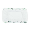 thumbnail image 1 of Housse, Draps à Langer Doux Séchage Rapide pour Bébés Sûrs Extensibles Amovibles pour Table Feuilles Vertes, Peluche Blanche, Fleurs Roses Rouges, Peluche Rose, Dinosaures, Bleu Lac Peluche, Léger, 1 of 8