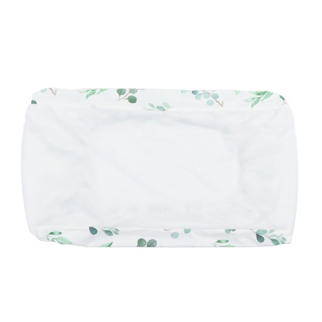 Housse, Draps à Langer Doux Séchage Rapide pour Bébés Sûrs Extensibles Amovibles pour Table Feuilles Vertes, Peluche Blanche, Fleurs Roses Rouges, Peluche Rose, Dinosaures, Bleu Lac Peluche, Léger