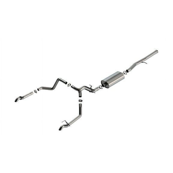 Borla 22-23 Chevrolet Silverado 1500 ZR2 & AT4X 6.2L CC SB Touring Cat-Back Exhaust System