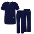 thumbnail image 1 of Adar Mens Medical Scrubs Set Medical Uniforms - Roomy Fit (30 Colors), 1 of 7