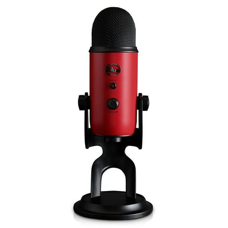 - Blue Microphones Yeti Nano premium USB Mic for Recording & Streaming-in Red Onyx