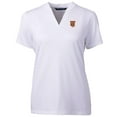thumbnail image 2 of Women's Cutter & Buck White Tuskegee Golden Tigers Forge Blade V-Neck Top, 2 of 3