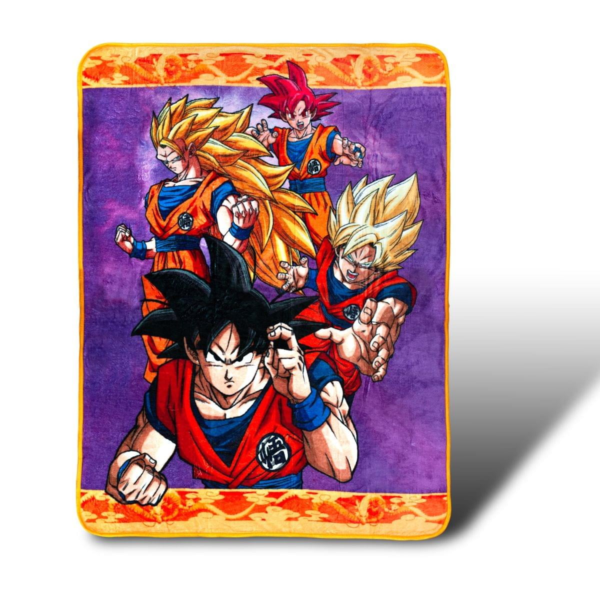 Mantas y colchas Textiles del hogar Dragon Ball Z Custom Goku Symbol