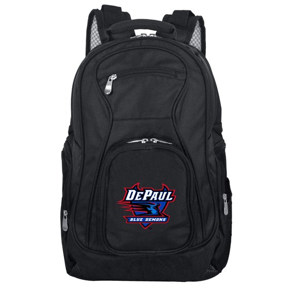DePaul Blue Demons 19" Laptop Travel Backpack - Black