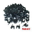thumbnail image 3 of Amamax Cable Clips Black RG6, Pack of 2 Bags - 100 Clips per Bag for Effective Cable Management, 3 of 5