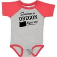 thumbnail image 3 of Inktastic Someone in Oregon Loves Me Boys or Girls Baby Bodysuit, 3 of 5