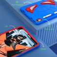 thumbnail image 5 of Case for iPad (A16) 11th Generation 11 Inch 2025, iPad 10th Generation 10.9 inch 2022 Multiple Protection Shockproof Contrast Color Cover With Stand and Pen Holder, 5 of 9
