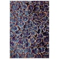 thumbnail image 2 of Safavieh Fiesta Abram Geometric Shag Area Rug, Turquoise/Multi, 5'1" x 7'6", 2 of 7