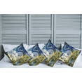thumbnail image 2 of Ambesonne Mandala Throw Pillow Cover 4 Pack, Tribal Lizards Dreamcatcher, 24", Blue Yellow, 2 of 5