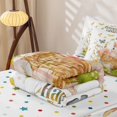thumbnail image 5 of Homewish Watercolor Easter Eggs Zipper Full Size Comforter Sets with Fitted Sheet and 2 Pillowcases,Cartoon Rabbit Colorful Butterflies Zipper Bedding Set For Kids Girls,Reversible,4 Pieces, 5 of 7