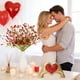 thumbnail image 4 of Adorno de corazón para San Valentín | Figura romántica de resina para regalar | Decoración dorada para el hogar, aniversario, boda o pareja, 4 of 6