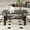 Gray, variant on VERTEX&KAIBIN Rectangle Coffee Table, Tempered Glass Tabletop with MDF Layer, Modern Table for Living Room , Transparent Glass