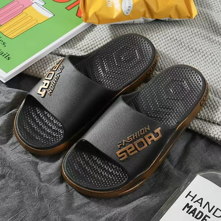 

Fashion Slippers Men s Summer Breathable Drooping Soft Bottom Home Sandals Outdoor Trendy Beach Shoes