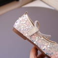 thumbnail image 6 of MEZZALL Child Girls Glitter Soft Sole Kids Shoes For Party And Play Lightweight Sandals Little Girls With Detail And Comfort Daily Fashion Leisure Princess Solid Color Toddler Footwear, 6 of 6
