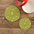 thumbnail image 2 of SKYSONIC Pot Holders Trivets set, 2 Pcs,Cute Yellow Duck Potholders for Kitchen Thread Weave Trivets for Hot Dishes/Pot/Bowl/Teapot/Hot Pot Holders, 2 of 7
