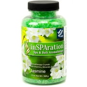 inSPAration Jasmine Aromatherapy Crystals for Spa, Hot Tub & Bath 13 oz.