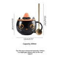 thumbnail image 3 of Ceramic Cute Black for Cat Coffee Mug Tea Cup Halloween Gifts for Cat Lovers Cou, 3 of 11