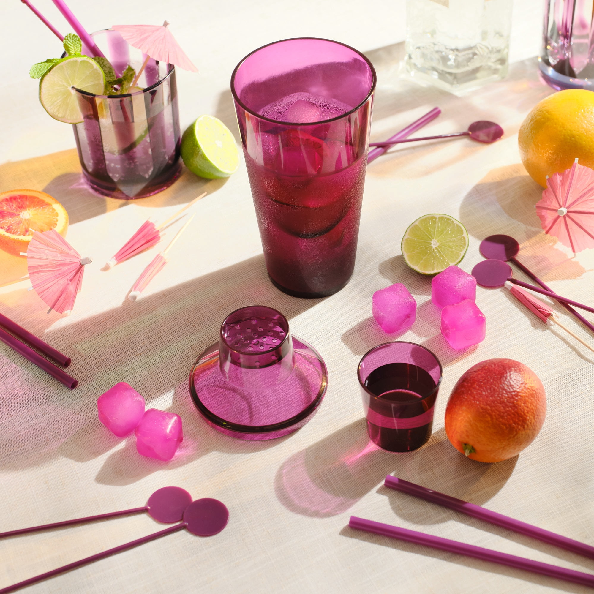 Thyme & Table 31-Piece Purple Cocktail Shaker Set