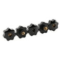 thumbnail image 1 of Female Thread Clamping Knob, Clamping Nuts Knob Functional Labor-Saving Anti-corrosion With High Performance For Machining Center, 1 of 8