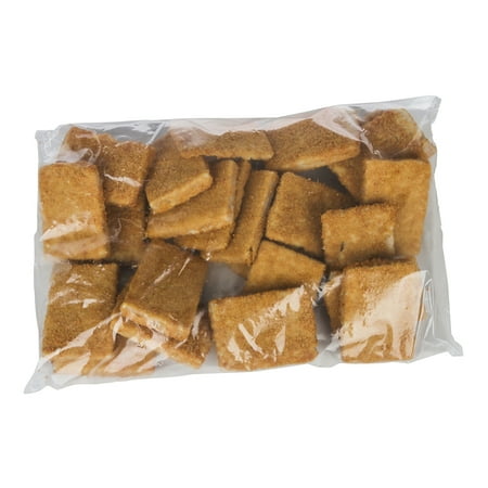 High Liner Oven Ready Whole Grain Rectangle Breaded Alaskan Pollock 5 Pound — 2 per case.