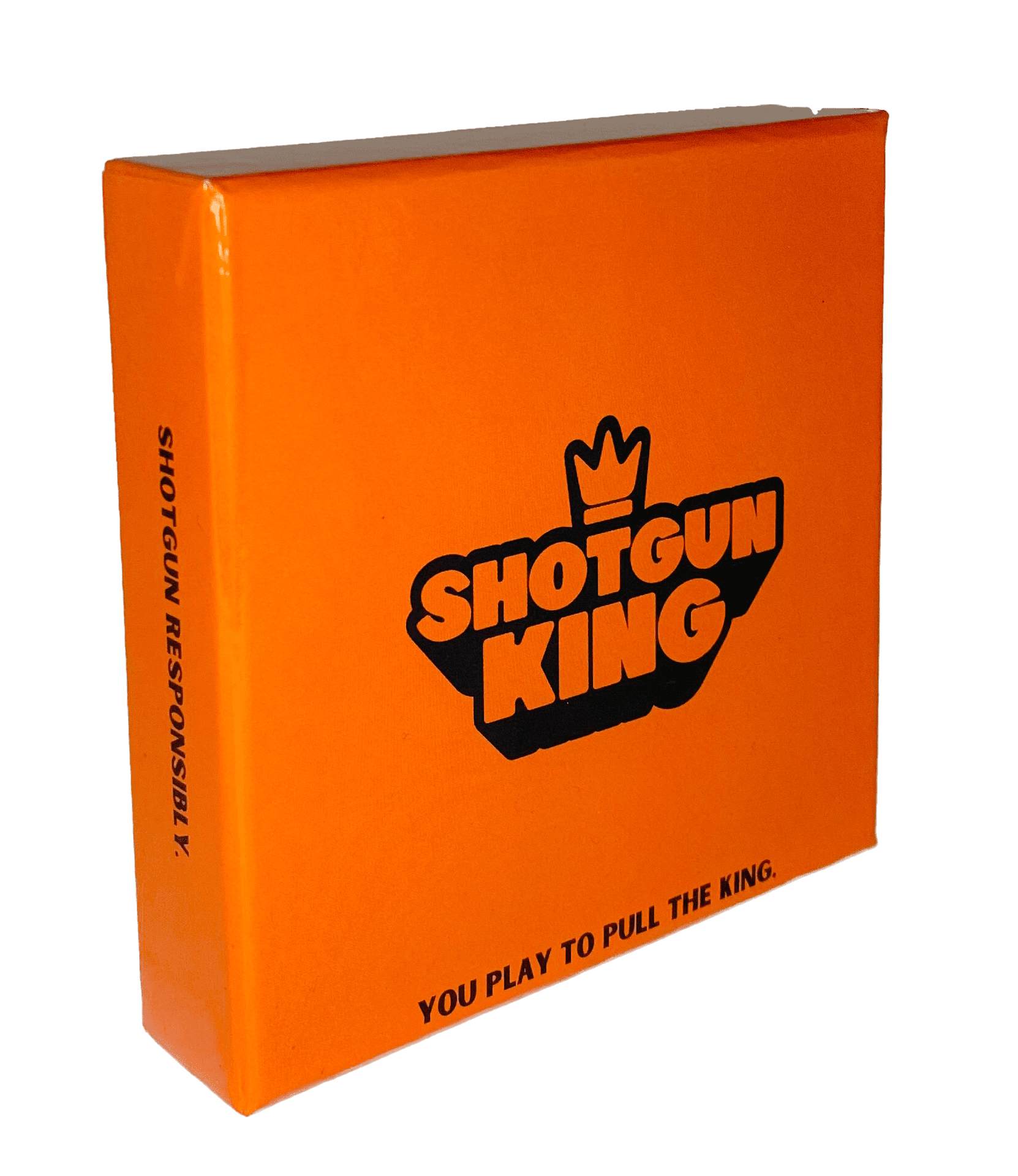 Shotgun King Card Game for Game Night, Parties, Camping - Waterproof  Playing Cards & Tool Included