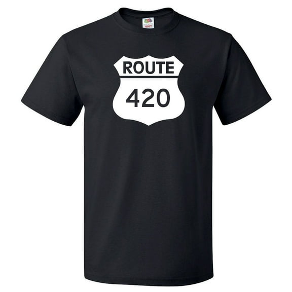 Route 420 Sign Shirt Highway 420 Sign T Shirt Gift
