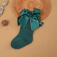 thumbnail image 4 of ANINEO Baby Girls Knee High Socks Bow Long Stockings Toddlers Cotton Ruffled Uniform Leggings, 4 of 6