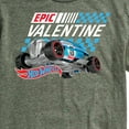 thumbnail image 3 of Hot Wheels - Valentine's Epic - Men's Short Sleeve Graphic T-Shirt, 3 of 5