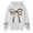 White, variant on MUXiin Girls Hoodies Size 10-12 Leopard Bow Graphic Hoodies Cute Hooded Sweatshirts Kids Preppy Hoodie Long Sleeve Pullover Tops 3-12Y