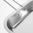 thumbnail image 3 of KONTONTY 2Pcs Practical Dustpan Dust Pan Stainless Steel Ergonomic Handle Home Cleaning Daily Use, 3 of 8