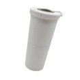thumbnail image 2 of Vaso para escupir semillas de girasol impreso en 3D, organizador multifuncional duradero y portátil. Blanco, 2 of 9
