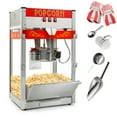thumbnail image 2 of Olde Midway Commercial Popcorn Machine, Bar Style Popper with 12 Ounce Kettle, Red, 2 of 7