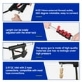 thumbnail image 6 of 24FT Telescoping Pressure Washer Wand, Power Washer Extension Wand with 7 Spray Nozzles,Extension Wand Gutter Cleaner Attachment with 2 3/8" Hose Inlet Adapters, Support Harness, 6 of 6