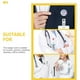 thumbnail image 3 of Retractable Badge Reels Multi Color Badge Holder for Nurses 4Pcs, 3 of 5