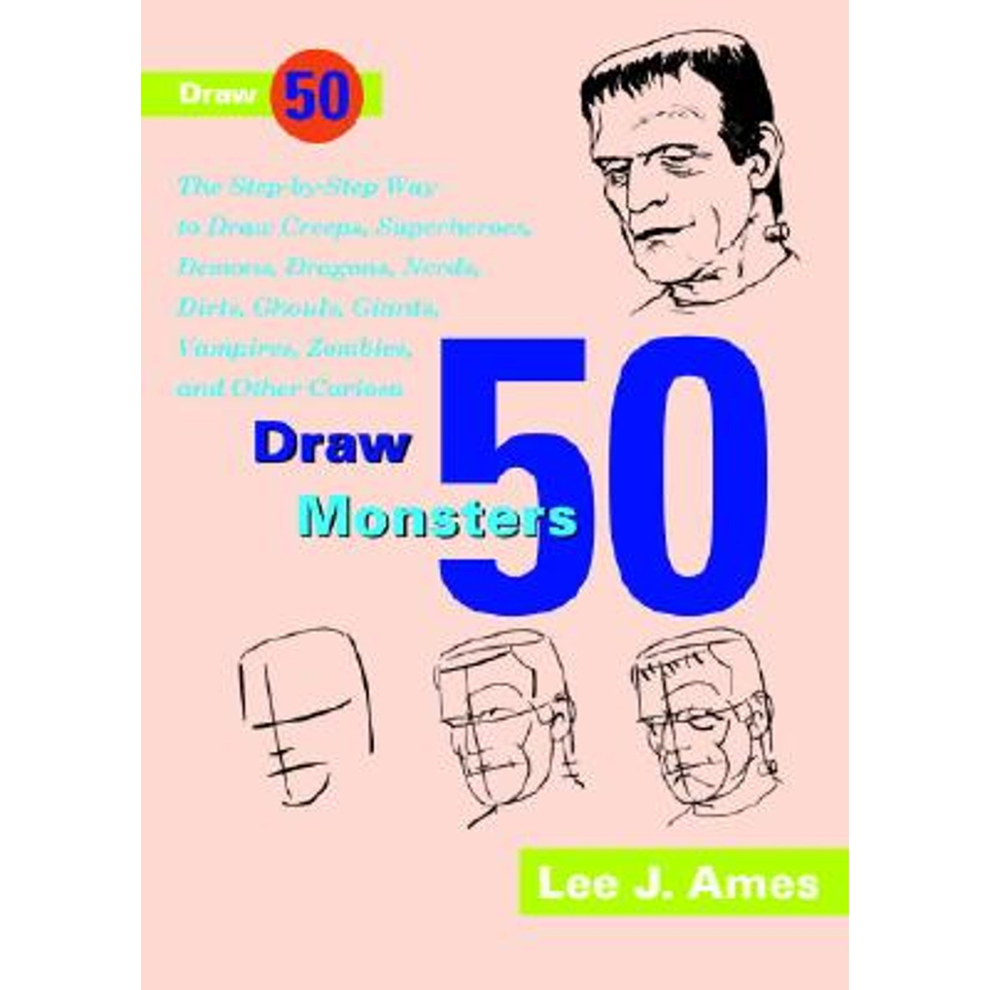 Draw 50 Famous Cartoons (Pre-Owned Paperback 9780385195218) by Lee J Ames -  