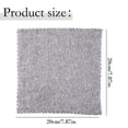 thumbnail image 3 of Bamboo Charcoal Fiber Cleaning Cloths, 7.9 In, 1 Piece Reusable Dish Rags for Kitchen, Dishwashing and Countertops, Grey, Absorbent Washable Cleaning Towels, 3 of 7