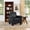 Black, variant on Modern PU Leather Arm Accent Sofa Seat Club Chair Living Room Home Furniture Brown