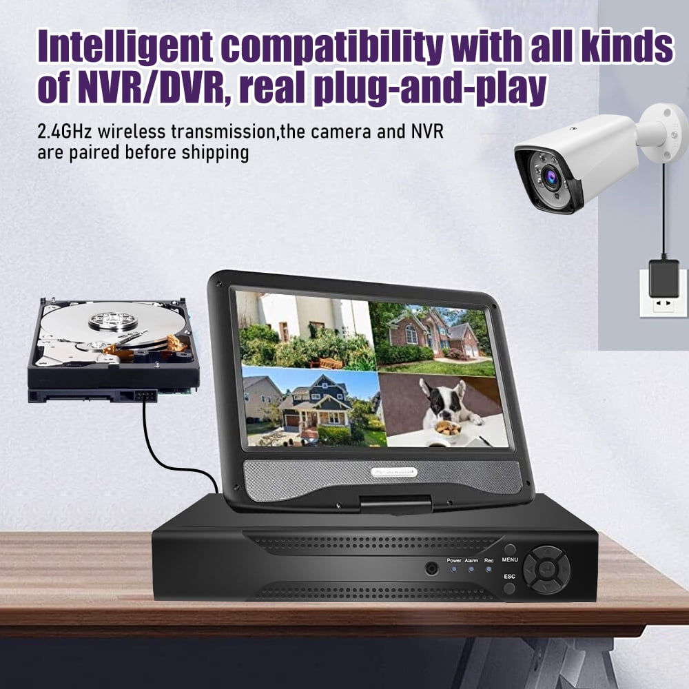 MDHAND 1TB Surveillance Internal Hard Drive HDD - SATA 6 Gb/s, 5400-7200 RPM 64 MB Cache, 3.5"