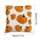 thumbnail image 2 of Fundas de cojines de Halloween Diseño bordado de calabaza | Fundas de cojín de terciopelo 18x18 pulgadas | Decoración festiva para el hogar de Acción de Gracias con sofá cama, cremallera oculta, 2 of 6