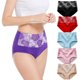 thumbnail image 1 of Gibobby Braguitas Slim Fit Paquete 5 ropa interior cintura alta algodón elástico para mujer colores mezclados, ropa interior , transpirable y cómoda （Rosa， XL), 1 of 5