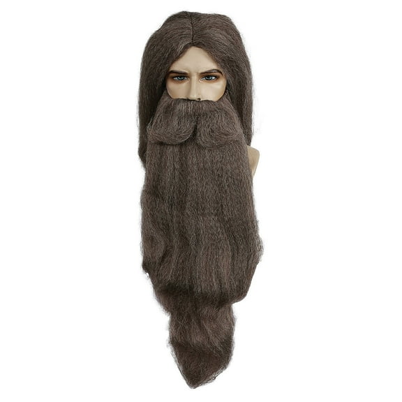 Wizard- Wig and Beard Set