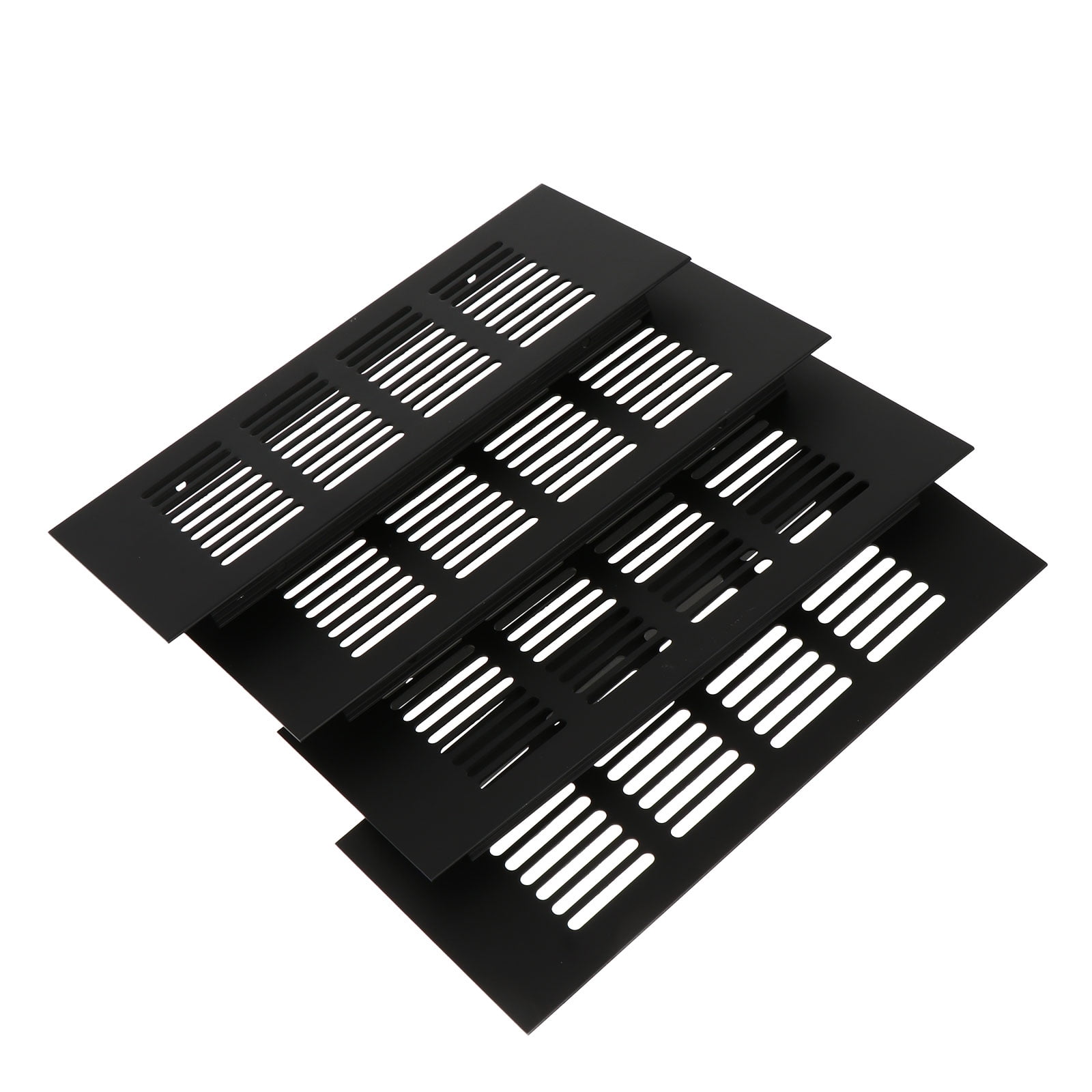 unbranded 12 pcs Vents Cover Grille Wardrobe Shoes Cabinet Air Vent Grille for Furniture